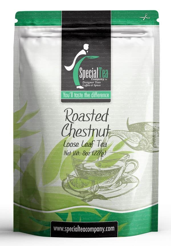 Special Tea Roasted Chestnut Black Tea, Loose Leaf 8 oz