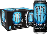 Monster Energy Zero Sugar, Low Calorie Energy Drink, 16 Ounce