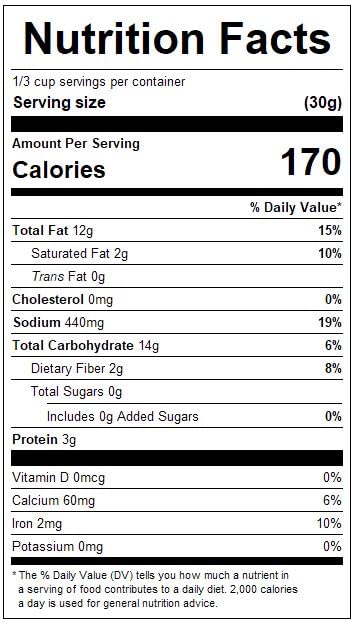 Nuts To You Narrow Sesame Sticks Salted in Resealable Bag | Crunchy Salty Snack Topping for Salads or Soups | Kosher Delicious & Fresh Snacks (12