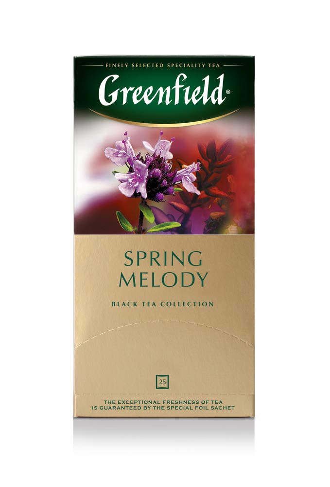 Greenfield Tea, Spring Melody, 25 Count