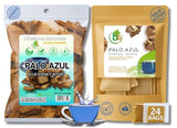 Palo Azul Herbal Tea Combo - 24 Tea Bags + 4 oz Loose Leaf (141 g) - Kidneywood (Blue Stick) Botanical Infusion - 100% Natural, Vegan, Non-GMO
