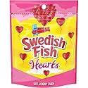 SWEDISH FISH Soft & Chewy Valentines Day Candy Hearts, 10 oz Bag