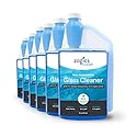 Zogics Non-Ammoniated Glass Cleaner Concentrate - Case of 6-32 oz Bottles - Each Bottle Makes up to 10 Gallons - Meets ECOLOGO Standards