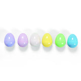Fun Express Candy Filled Easter Eggs Bulk 24 Pack - Pre-Filled Plastic Easter Eggs with Chocolate Candy Inside | Pastel Colors for Hunt Party Supplies