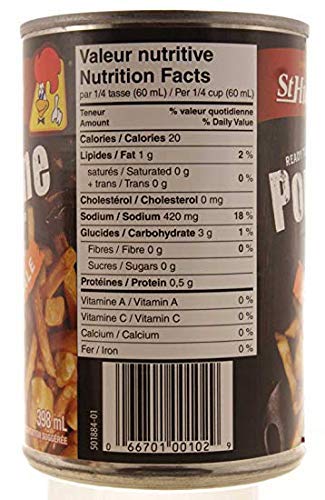 St Hubert Poutine Gravy Ready to Serve Cans from Canada - (2 Cans)