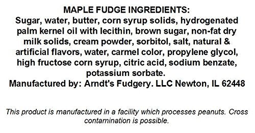 Home Made Creamy Maple Fudge - 1 Lb Box