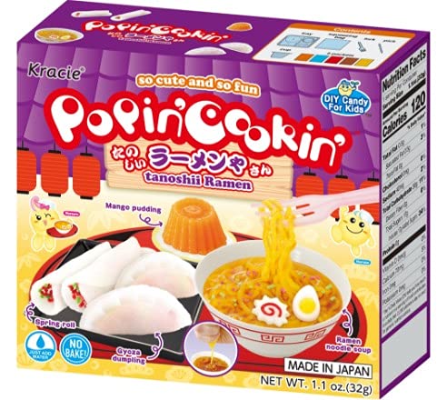 Kracie Popin Cookin DIY Candy Making Kit with ENGLISH INSTRUCTIONS, Assorted Variety Set, Perfect For Kids (Pack of 8)