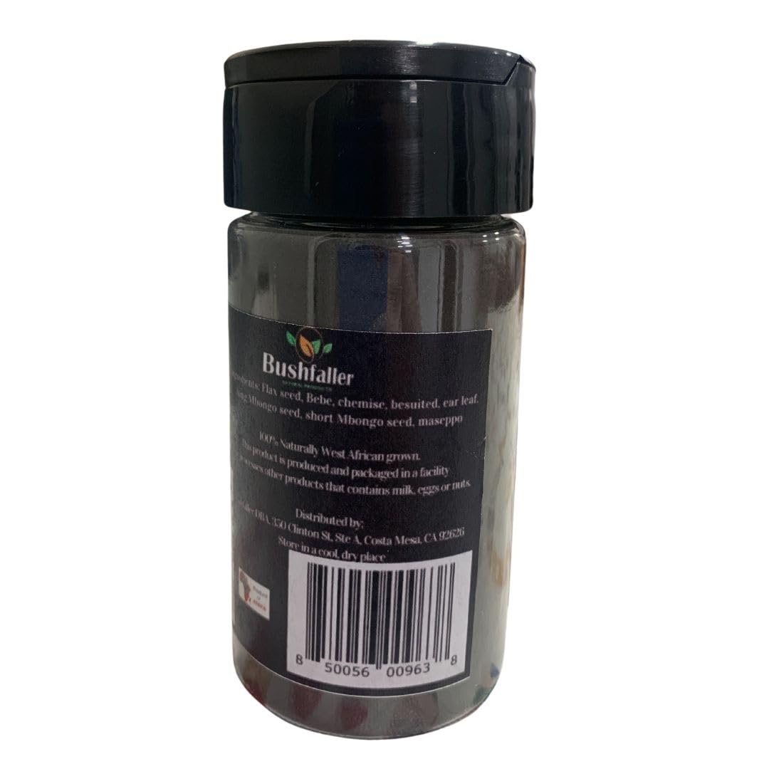 MBONGO TCHOBI spice blend. Seasoning. 100% Naturally grown spices. Authentic African Style.No preservatives. No artificial color added, no additives