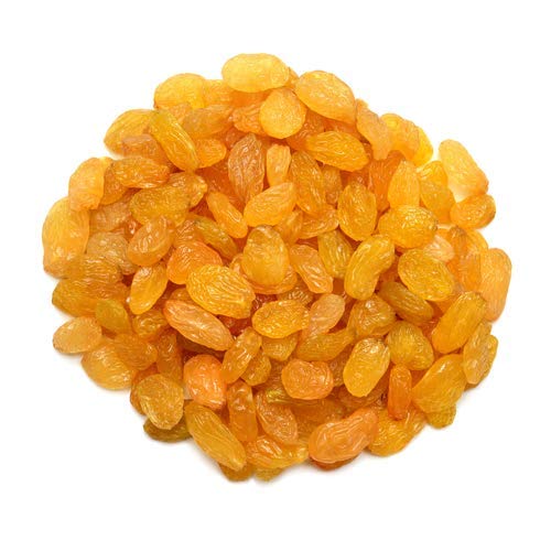 Aiva Golden California Raisins (2 LB) - Naturally Sweet Dried Fruit for Snacking, Baking, and Cooking