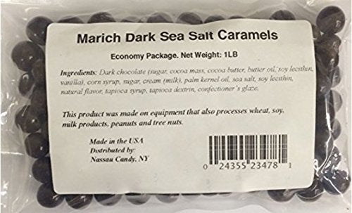 Marich Caramels Dark Chocolate Sea Salt 1lb