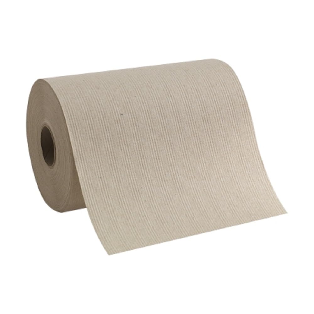 Envision Paper Towels, 8" x 350' Roll, Brown, Poly-Bag Protected (1 Individual Roll)