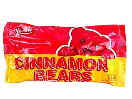 Sweet Candy Company Red Cinnamon Gummy Bears - Hot and Spicy Cinnamon Gummy Candy, Gluten Free Gummies for Kids and Adults, Kosher, Made in the USA