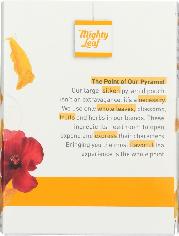 Mighty Leaf - Herbal Infusion Organic African Nectar - 15 Tea Bags