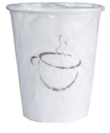 LPS Lowpricesupply 50 PACK - 9 oz. Hotel Motel Room Paper Individually Wrapped Cups Coffee Design Dreams Hot Paper Cups