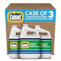 Comet Disinfecting-Sanitizing Bathroom Cleaner, One Gallon Bottle, Case of 3