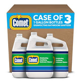 Comet Disinfecting-Sanitizing Bathroom Cleaner, One Gallon Bottle, Case of 3