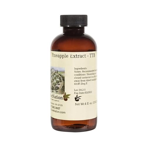 Pineapple Flavor - TTB-Approved for Brewing - 8 ounces