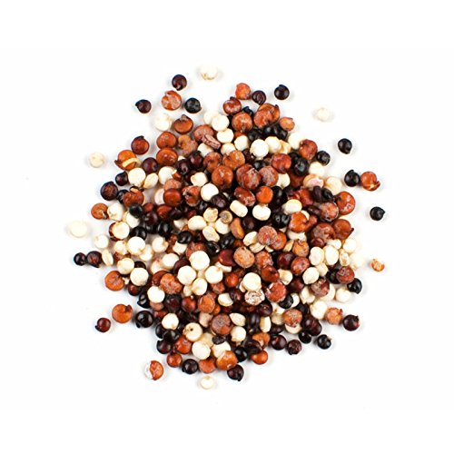 CEREAUSLY Organic Tri-Color Quinoa - Premium Royal Quinoa from Bolivia - Kosher and Non-GMO Quinoa Bulk - Vegan and Gluten-Fee Cooking Quinoa - 25 LB