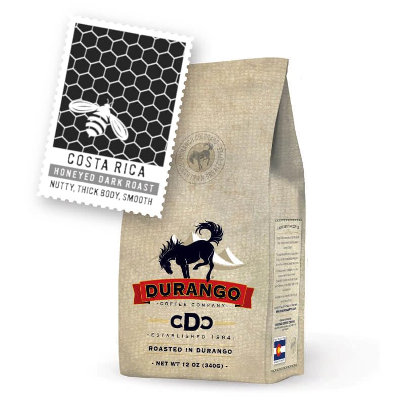 Costa Rica Las Lajas Dark Honey (Coffee Beans, 12oz)