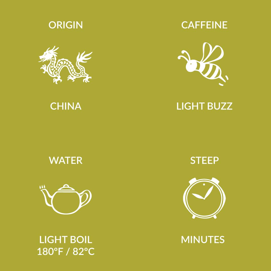 Two Leaves and a Bud Organic Tropical Green Tea, Whole Leaf Green Tea in Pyramid Sachets, Sencha Green Tea, 15 Count (Pack of 1)