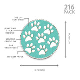 Andaz Press Birthday Chocolate Drop Labels Trio, Fits Kisses Party Favors, Cat Happy Birthday, 216-Pack