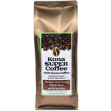 Kona Super Coffee 100% Kona Coffee - Kona Peaberry, Medium Dark Roast, Whole Bean (16oz bag)