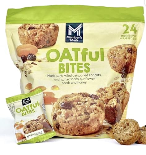 Member's Mark Oatful Bites, 24 Individually Wrapped Rolled Oat Treats