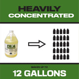 PressureTek F-13 Gutter Grenade: Black Streak Remover, Oxidation, Tiger Stripes, Soffit, Fascia, Aluminum Gutter Cleaner, 64oz, 1/2 gallon (1)