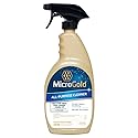 MicroGold All-Purpose Cleaner Spray Kills 99.9% of Bacteria and Viruses Bleach Free for Use in Kitchens and Bathrooms, 24 Fluid Ounces, 1 Pack