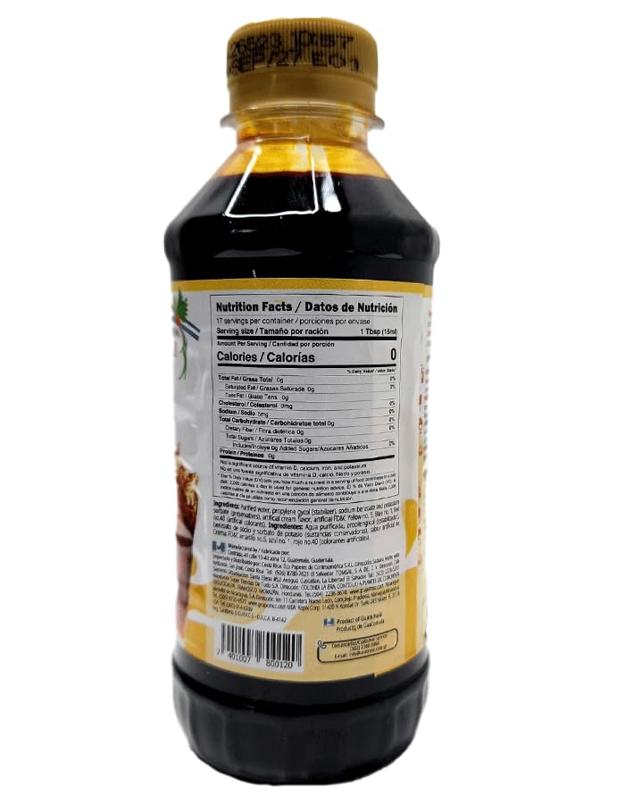 CASTILLA Sugar Free Cream Flavor Concentrate, 8.5 oz, Pack of 2