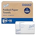 Scott Professional Pro Slimfold Folded Paper Towels, Bulk (04442), Absorbency Pockets, White, for Compatible Kimberly-Clark Professional Dispensers