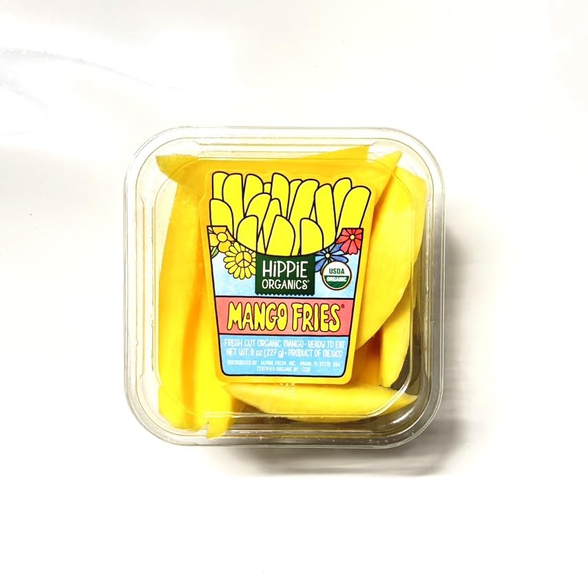 Hippie Organics Organic Mango Fries, 8 OZ