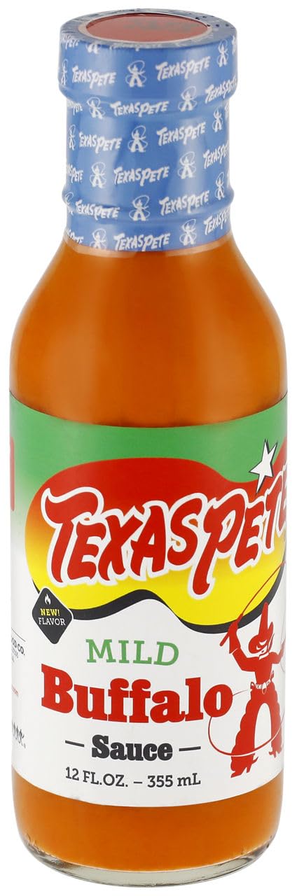 Texas Pete, Mild Buffalo Sauce, 12 Fl Oz