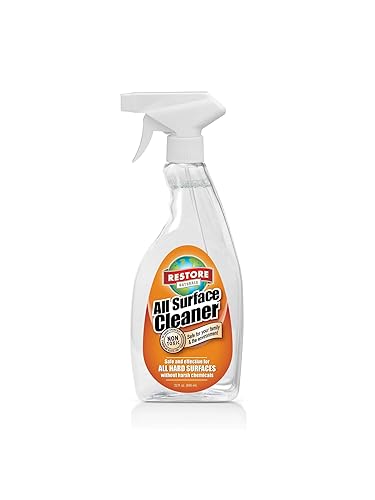 Restore Naturals All Surface Household Outdoor, Furniture, Car, Table Top, Tiles, Floor and Bathroom No Scrub Multi Use Cleaner - 22 fl. oz.