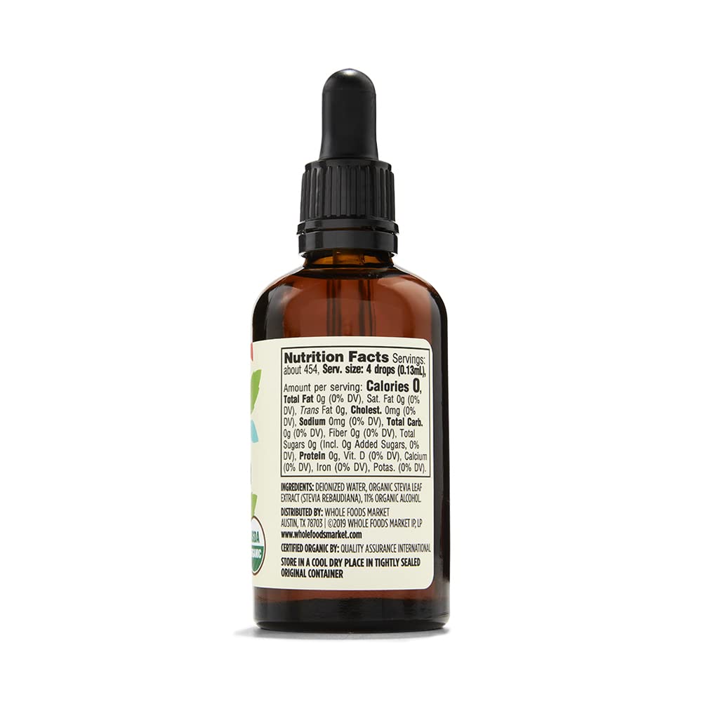365 by Whole Foods Market, Organic Stevia Liquid Extract, 2 Fl Oz