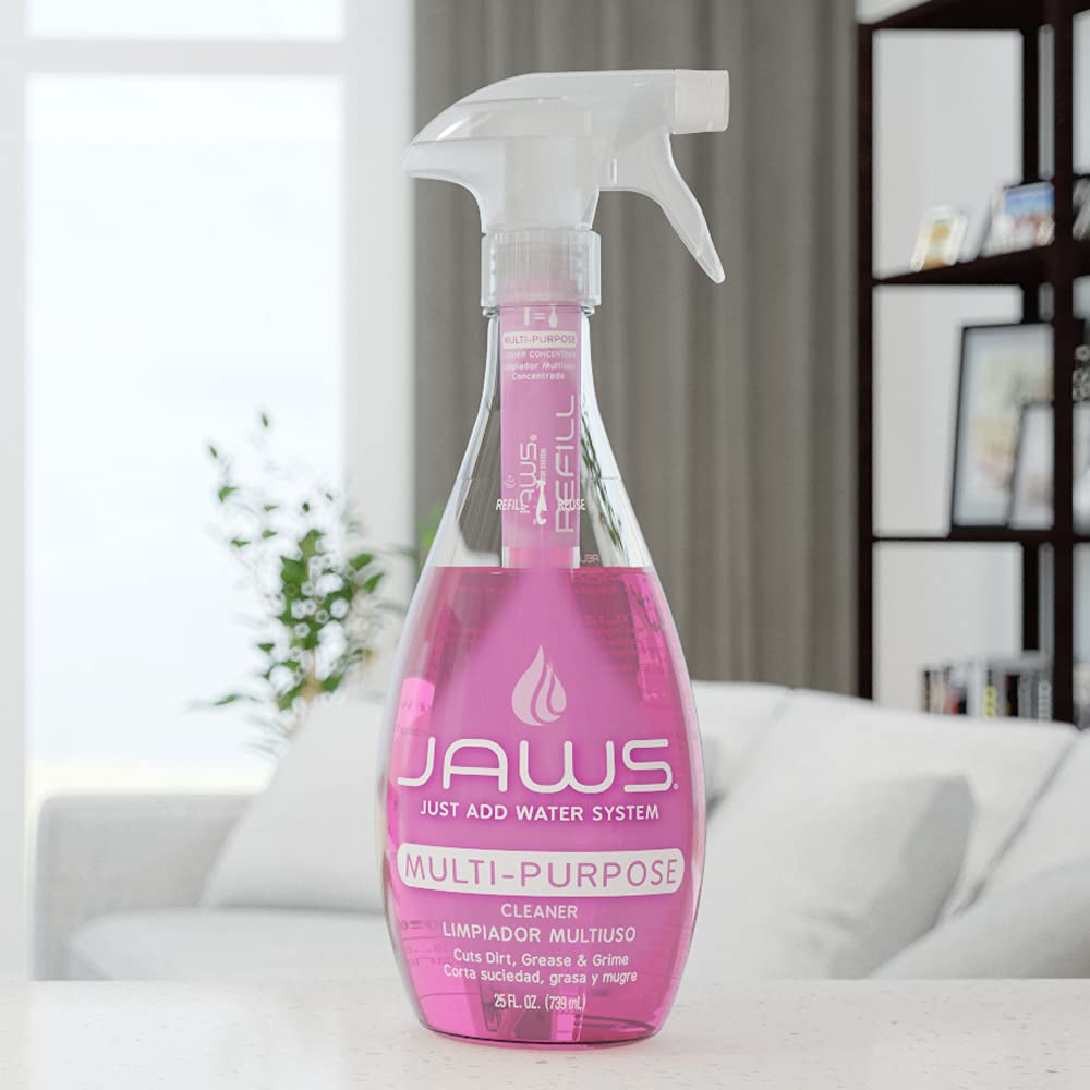 JAWS Multi-Purpose Cleaner Refill Pack. Includes 2 Refill Pods. Refillable Cleaning Supplies.