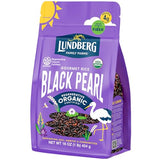 Lundberg Black Pearl Rice, Regenerative Organic Certified - Full-Bodied Black Rice, Responsibly Grown in California, 16 Oz