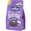 Lundberg Black Pearl Rice, Regenerative Organic Certified - Full-Bodied Black Rice, Responsibly Grown in California, 16 Oz