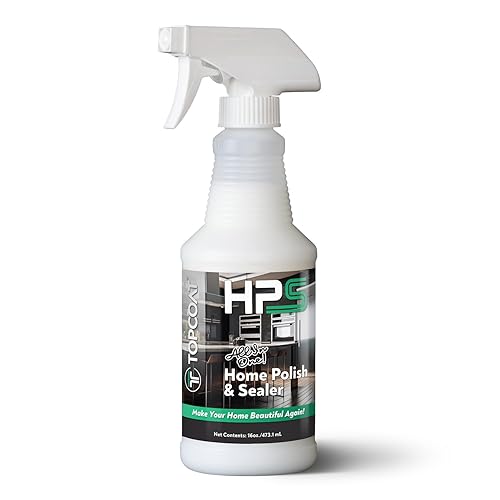 TopCoat HPS High-Performance Sealer for Household Cleaning, 16 oz Water-Based, Multi-Purpose Cleaning Products for Home - Easily and Effectively