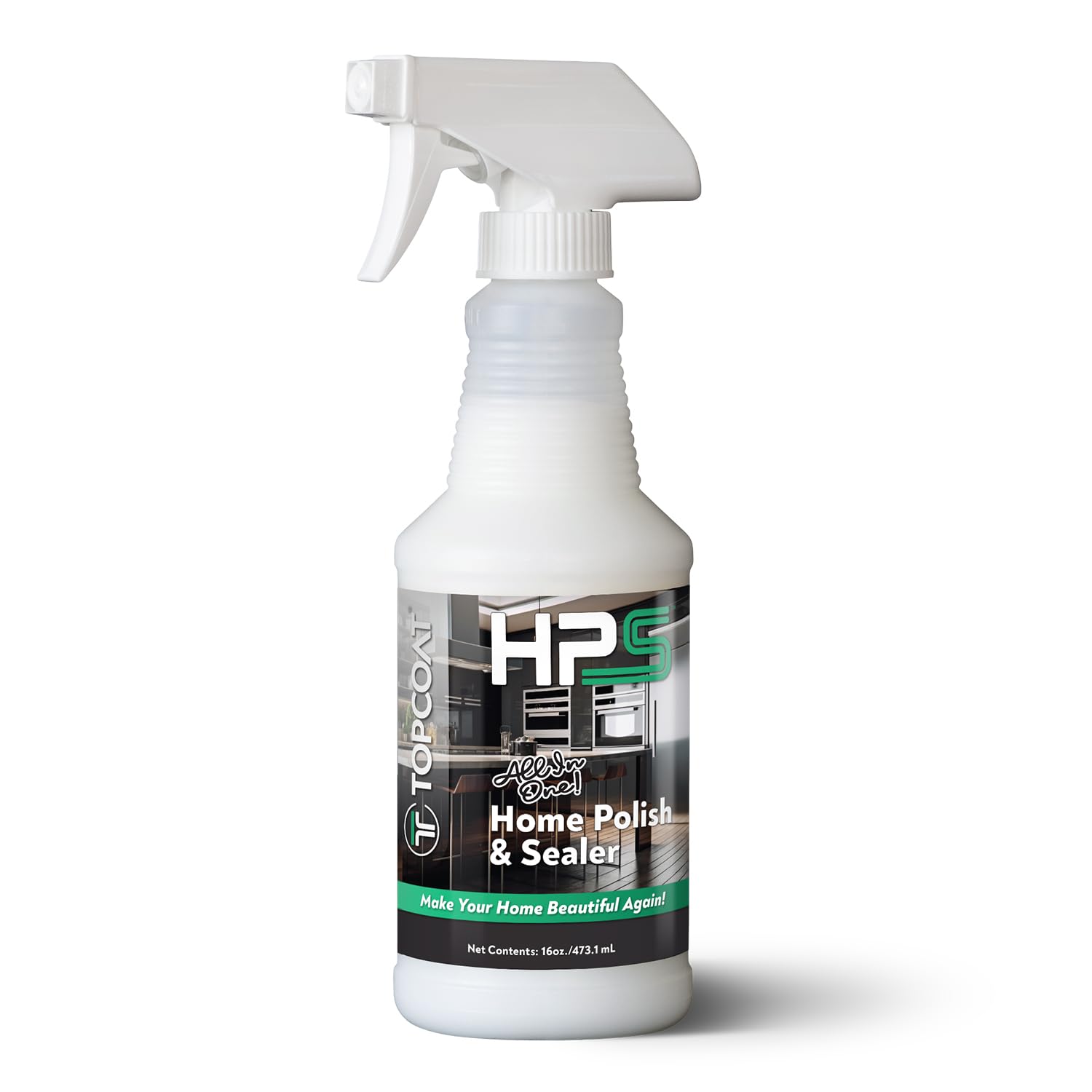 TopCoat HPS High-Performance Sealer for Household Cleaning, 16 oz Water-Based, Multi-Purpose Cleaning Products for Home - Easily and Effectively