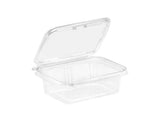 200 Pack To-Go Safe-T-Fresh Grab and Go Food Container, Tear Strip Lock, Perfect for Snacks, On the Go Snack Container, Delis, Restaurants, 7.3 x 5.6
