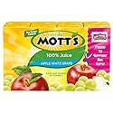 Apple White Grape Juice 100 Percent, 6.75 Ounce 8 Packet -- 4 packs per Case