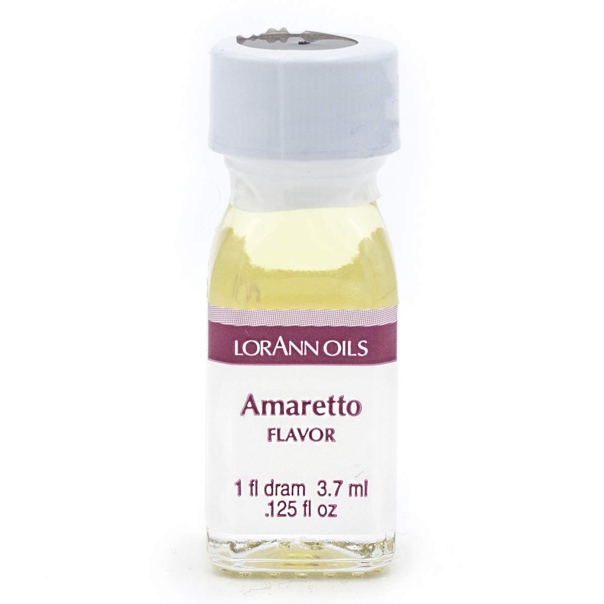 LorAnn Amaretto SS Flavor, 1 dram bottle (.0125 fl oz - 3.7ml - 1 teaspoon)