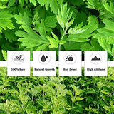 LYCKLIGA - Mugwort Tea, Organic Dried Mugwort Leaves (Bulk), Pure Artemisia Argyi, Traditional Chinese Herbal Tea, 2oz(56g)