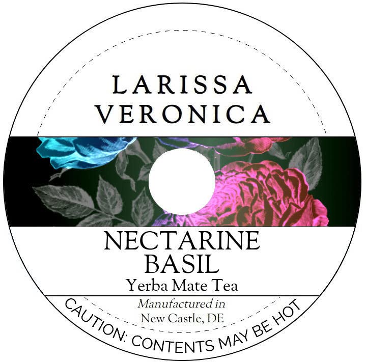Nectarine Basil Yerba Mate Tea (Single Serve K-Cup Pods) (12 pods, ZIN: 576102) - 3 Pack