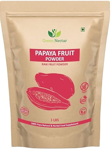 Papaya Fruit Extract Powder 1lb, Digestive Super Food for Skin (16 Ounces(1 Pack))