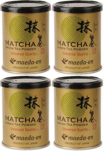 Maeda-en Shiki Matcha Green Tea Powder (Pack of 4)