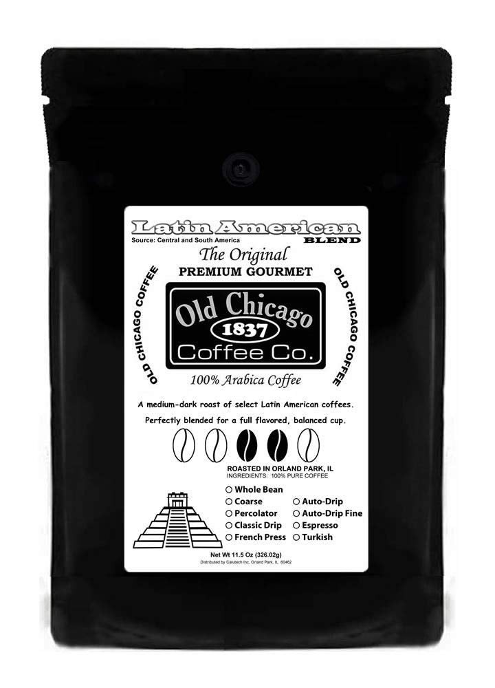 Case of 10 Old Chicago Latin American Blend Coffee
