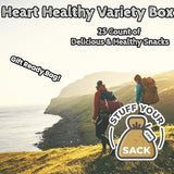 Heart Healthy Snack Box with Nuts and Trail Mix (25 Count)
