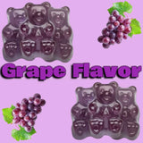 Irresistibly Delicious Grape Gummy Bears - 1.5 lbs of Fruity Bliss-Soft, Chewy, and Bursting with Tangy Delight-Great for Kids and Adults of All